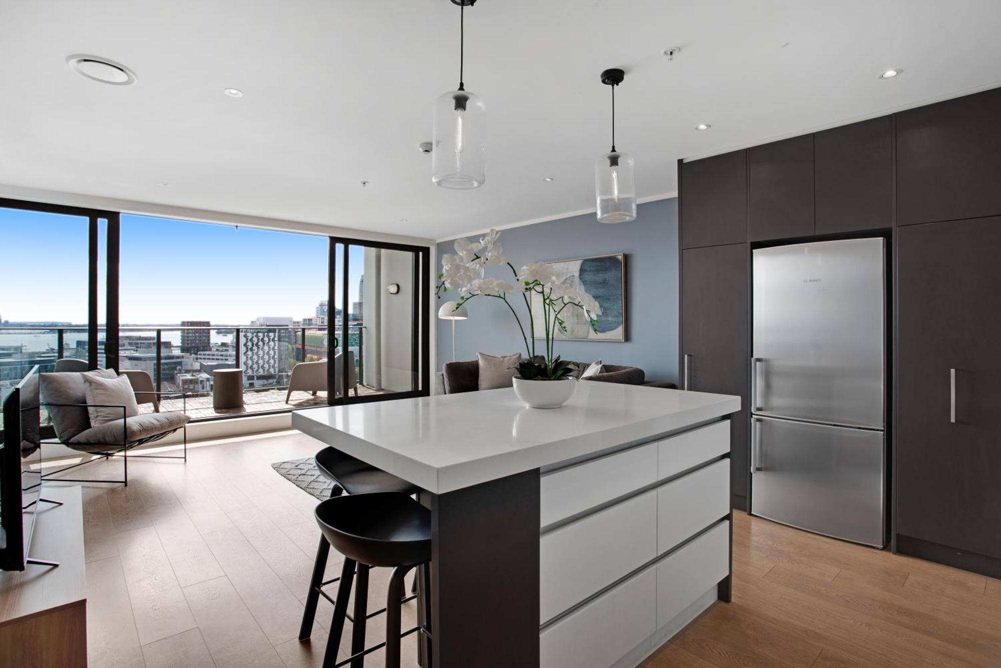 אוקלנד Skyline Serenade Apt With Skycity View And Parking מראה חיצוני תמונה