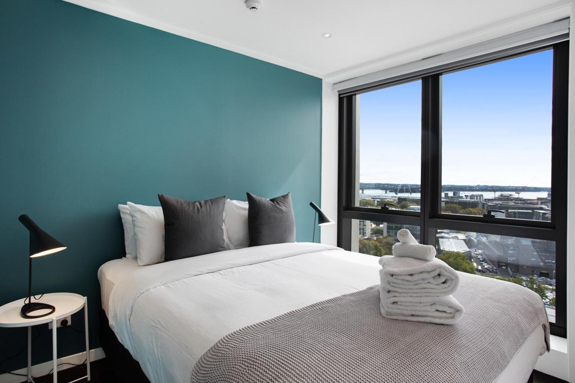 אוקלנד Skyline Serenade Apt With Skycity View And Parking מראה חיצוני תמונה