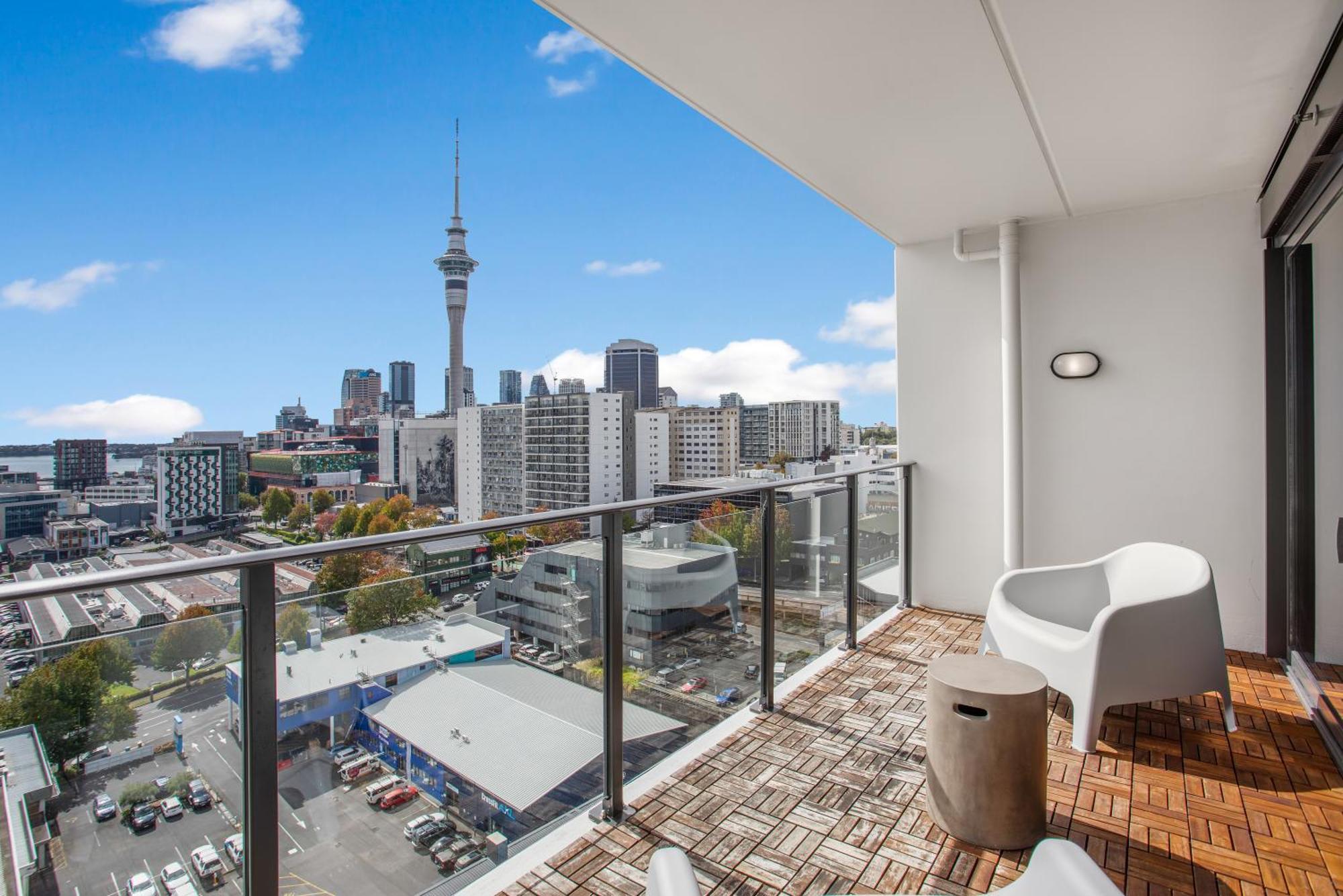 אוקלנד Skyline Serenade Apt With Skycity View And Parking מראה חיצוני תמונה